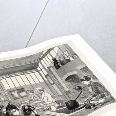 School of Cookery at the International Exhibition, Vienna, Austria, 1873 by Anonymous