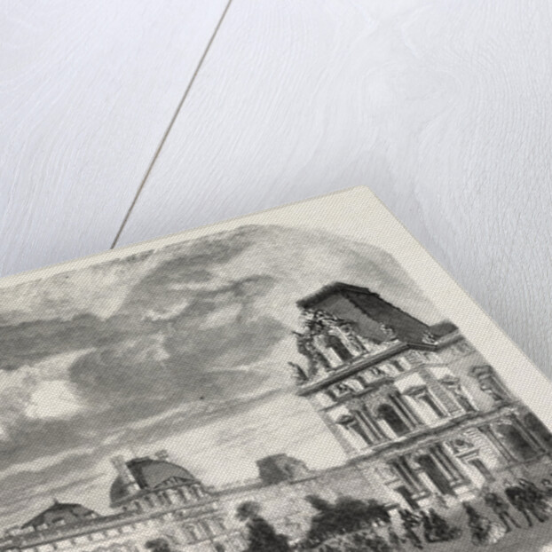 New Court of the Louvre, Paris, France, 1856 by Anonymous