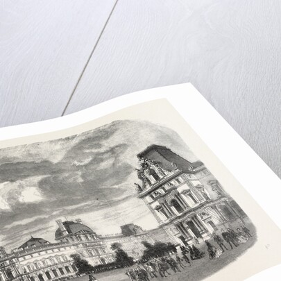 New Court of the Louvre, Paris, France, 1856 by Anonymous