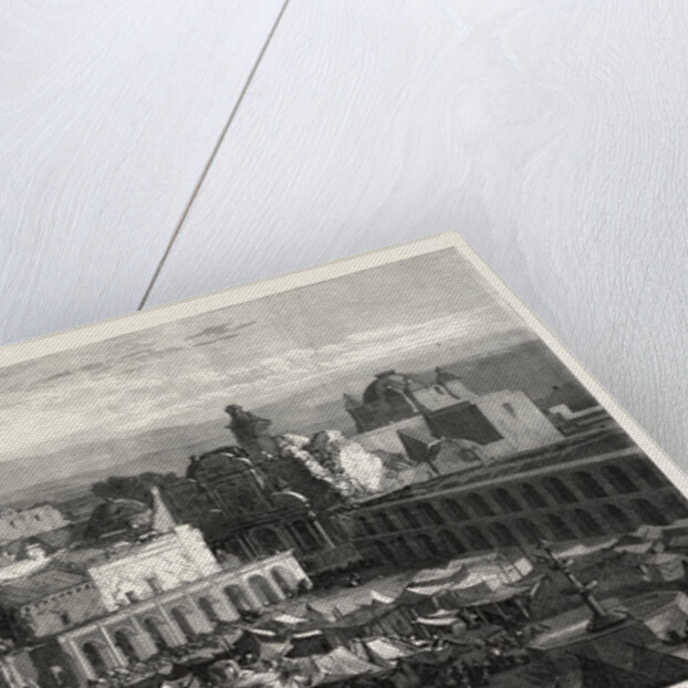 The Earthquake at Arequipa, Peru: The Plaza Mayor and Encampment of the People, 1868 by Anonymous