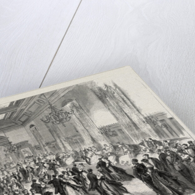 Closing of the Havre Maritime Exhibition: Ball at the Hotel De Ville, France, 1868 by Anonymous