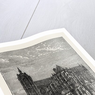 The Cathedral, Le Mans, France, 1871 by Anonymous