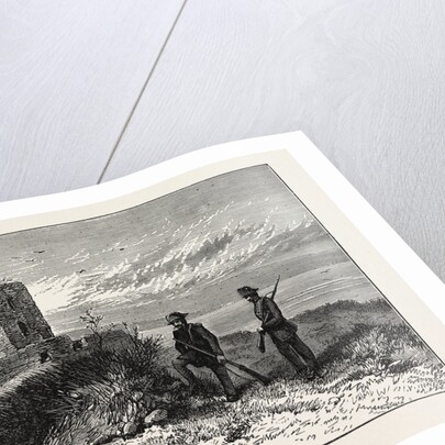 Moorish Tower at Gibraltar: Station of the Eclipse Expedition, 1871 by Anonymous