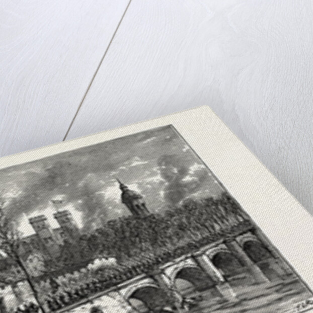 The Entry of the Prussians Into Thionville, France, 1871 by Anonymous