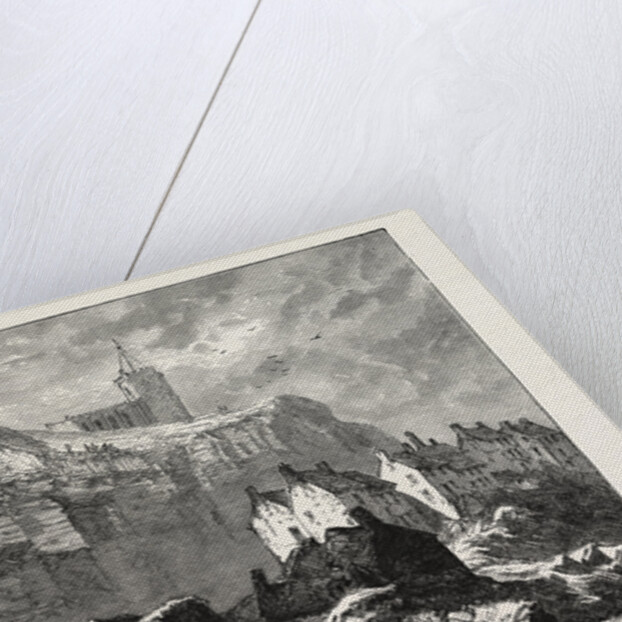 The Landslip at Whitby, UK, 1871 by Anonymous