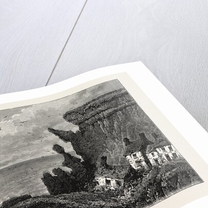 The Landslip at Whitby, UK, 1871 by Anonymous