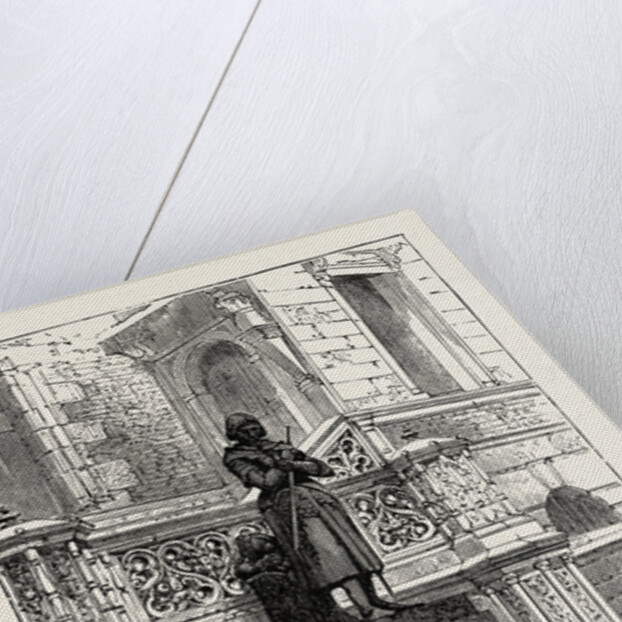 The Statue of Joan of Arc, Jean D'Arc, Orleans, France, 1871 by Anonymous