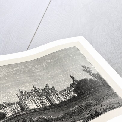 The Front of the Chateau De Chambord, France, 1871 by Anonymous