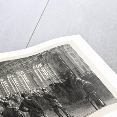 The Proclaiming the Emperor of Germany in the Galerie Des Glaces, Versailles, France, 1871 by Anonymous