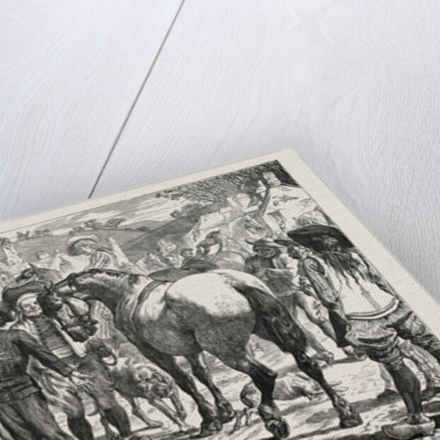 The Buying Horses in Brittany for the French Army, France, 1871 by Anonymous