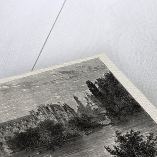 Chenonceaux, Chateau De Chenonceau, France, 1871, River Front by Anonymous