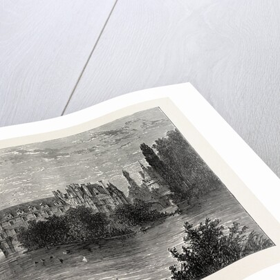Chenonceaux, Chateau De Chenonceau, France, 1871, River Front by Anonymous