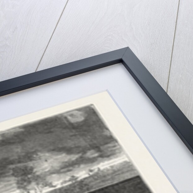 The At the Station, Prussians Selling Water, France, 1871 by Anonymous