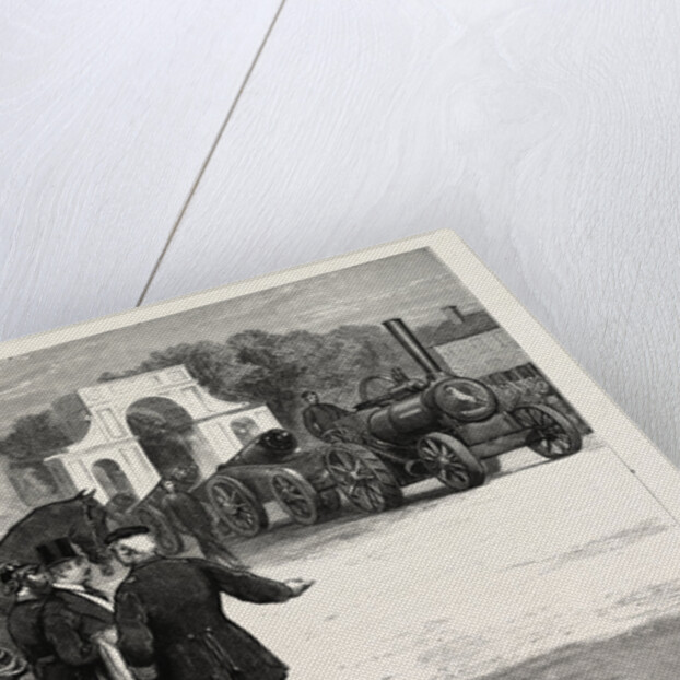 The War of the Future: Steam Sappers Marching Past at Chatham, UK, 1878 by Anonymous