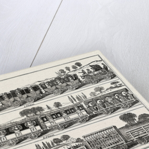 The London and Birmingham Railway Carriages by Anonymous