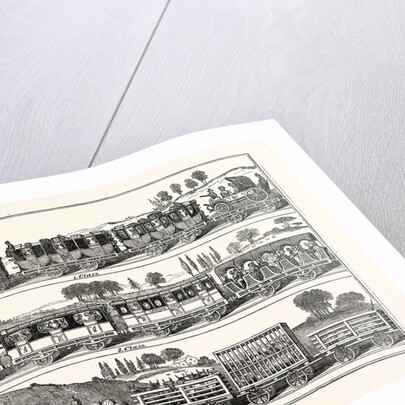 The London and Birmingham Railway Carriages by Anonymous