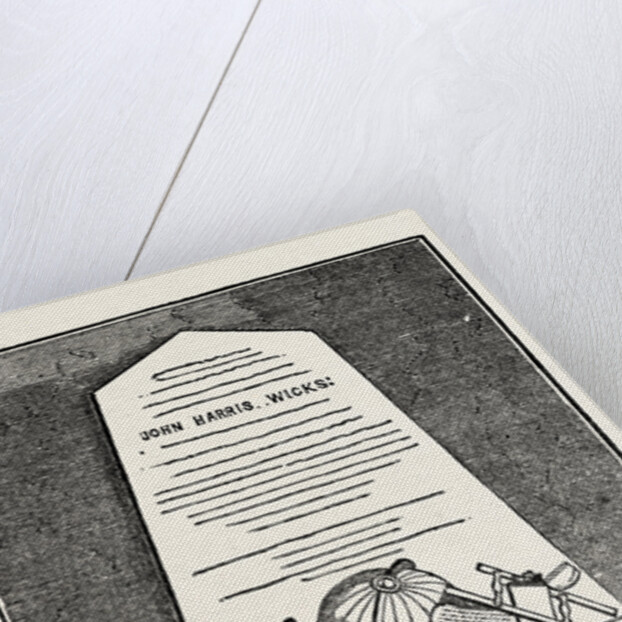 Monument To John Harris Wicks, in Egham Church by Anonymous