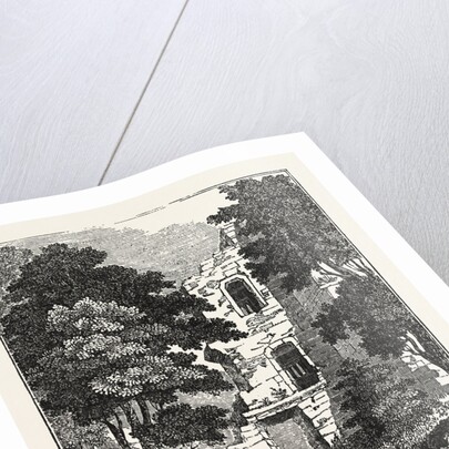 The Western Tower of Tutbury Castle by Anonymous