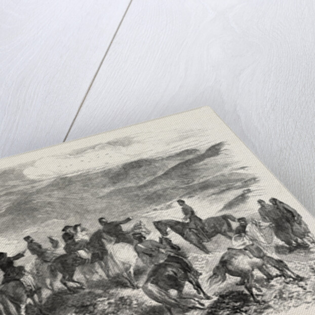 The Crimean War: The Heroes of Balaclava Fighting Their Battles Over Again, 1855 by Anonymous