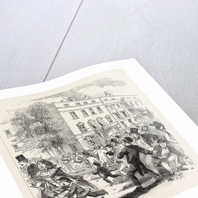 The Sunday Riots at Belgravia, London, 1855 by Anonymous