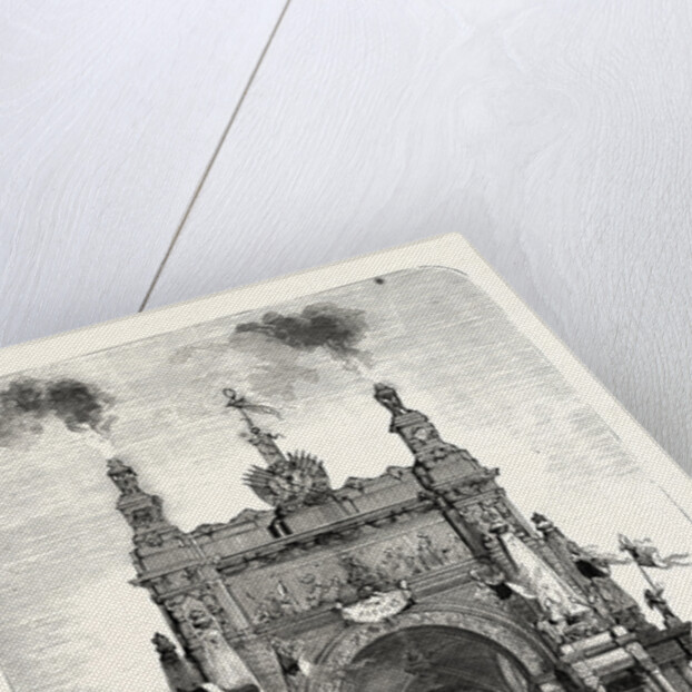 Belgium: The Memorial Arch of Triumph at Brussels by Anonymous