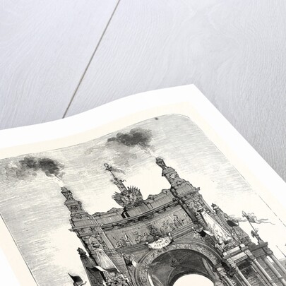 Belgium: The Memorial Arch of Triumph at Brussels by Anonymous