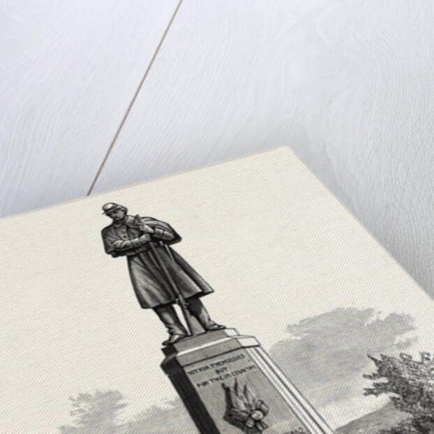 Maryland: The Monument at the National Cemetery, Antietam, Unvailed 17th September by Anonymous