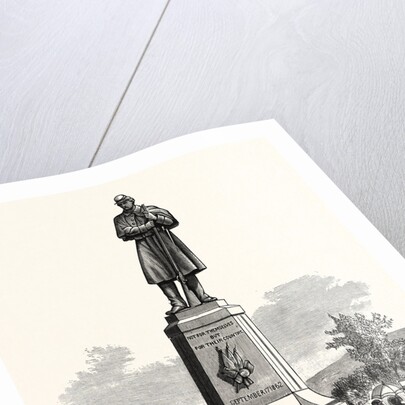Maryland: The Monument at the National Cemetery, Antietam, Unvailed 17th September by Anonymous