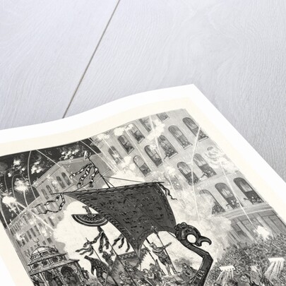 Missouri: Annual Visit of the Vailed Prophets to St. Louis, October 5th, Tableau of the Egyptian Summer by Anonymous