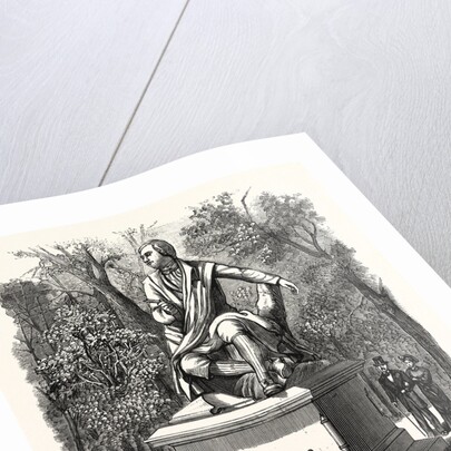 New York: Bronze Statue of Robert Burns, Unvailed in Central Park, October 2nd by Anonymous