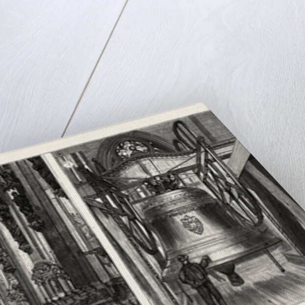 The Completion of the Cologne Cathedral, Germany. Kölner Dom. The Choir and High Altar and the Great Bell by Anonymous