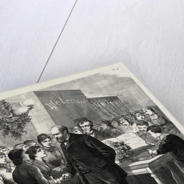 Ohio: Birthday Reception, by the Students of the Lake Erie Seminary at Painesville, to President-Elect Garfield by Anonymous