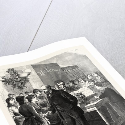 Ohio: Birthday Reception, by the Students of the Lake Erie Seminary at Painesville, to President-Elect Garfield by Anonymous