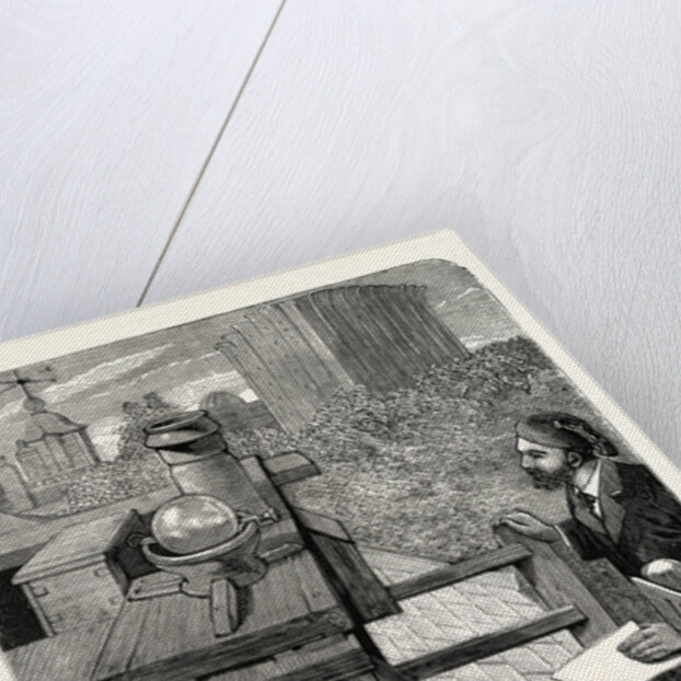 England: Measuring the Sunshine at the Greenwich Observatory, London by Anonymous