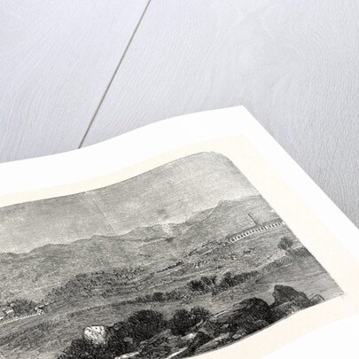 Greece: General View of the Town and Fort of Laurrium, in the Silver Mining Region by Anonymous