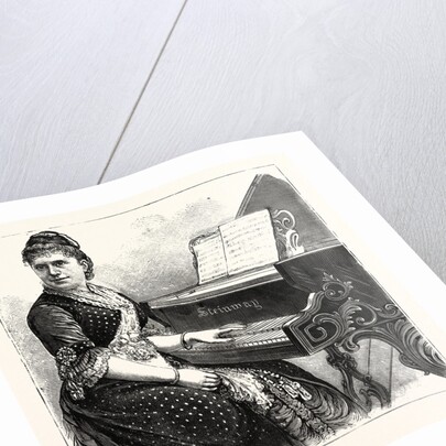 Mme. Julia Rive-King by Anonymous