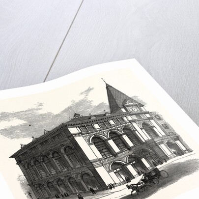 New Building of the Long Island Historical Society at Brooklyn by Anonymous