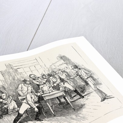 Scene from the Close of Act 1 of Aldrich and Parsloe's Successful Play My Partner by Anonymous