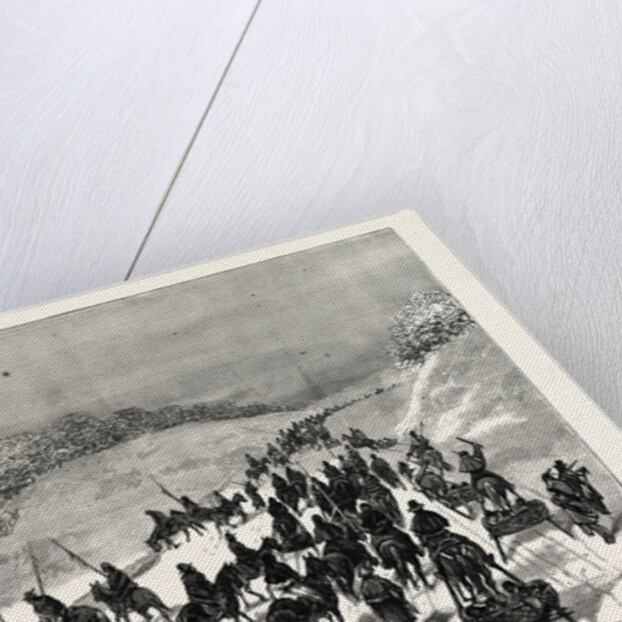 Montana: Hostile Indians Under Chief Gall, of Sitting Bull's Band, on Their Way to the Poplar Creek Agency to Surrender by Anonymous