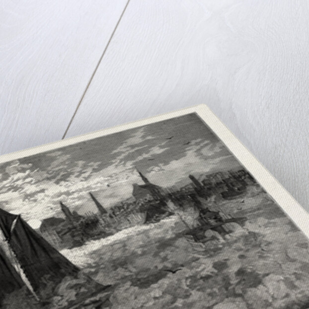 New York: Singular Scene on the North River, on a Morning of December, with the Thermometer Ten Degrees below Zero by Anonymous