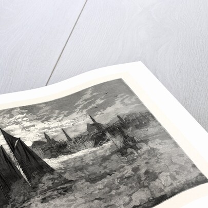 New York: Singular Scene on the North River, on a Morning of December, with the Thermometer Ten Degrees below Zero by Anonymous