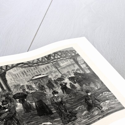 New York: An Incident of Shopping Day During the Thaw, at Canal Street and West Broadway by Anonymous