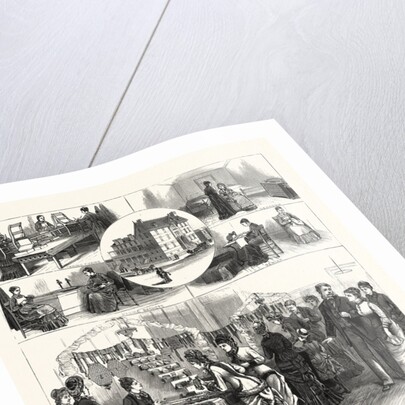 Pennsylvania: An Afternoon in the Industrial Home for Blind Women, Philadelphia by Anonymous