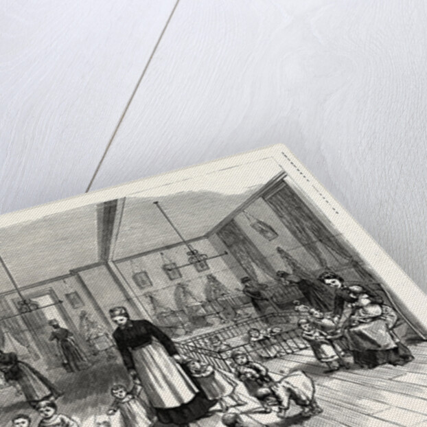 The Upper Creche and Pound for Small Children, in the Fitch Creche, Buffalo, N.Y. by Anonymous