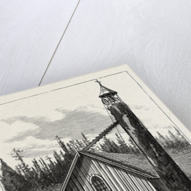 Washington Territory: The Episcopal Church and Belfry at Tacoma by Anonymous