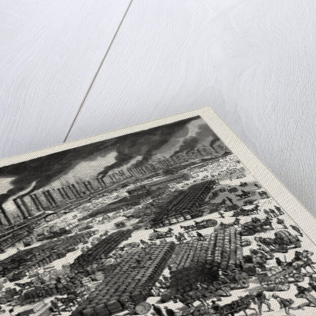 Louisiana: The Business Boom in the South, a Scene on the Levee at New Orleans by Anonymous