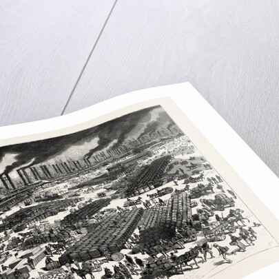 Louisiana: The Business Boom in the South, a Scene on the Levee at New Orleans by Anonymous