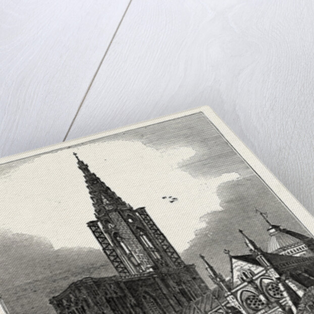 The Cathedral at Strasbourg France by Anonymous