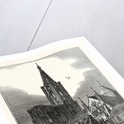 The Cathedral at Strasbourg France by Anonymous