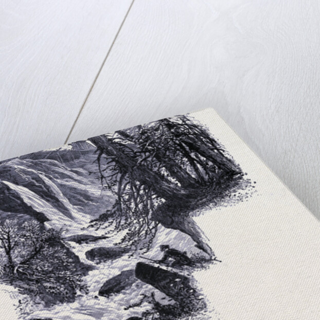 The Shelving Waterfall by Anonymous